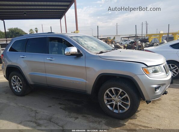 1C4RJFBG3GC347560 2016 JEEP GRAND CHEROKEE Silver Widok wnętrza z tyłu