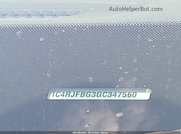 1C4RJFBG3GC347560 2016 JEEP GRAND CHEROKEE Silver Widok komory silnika