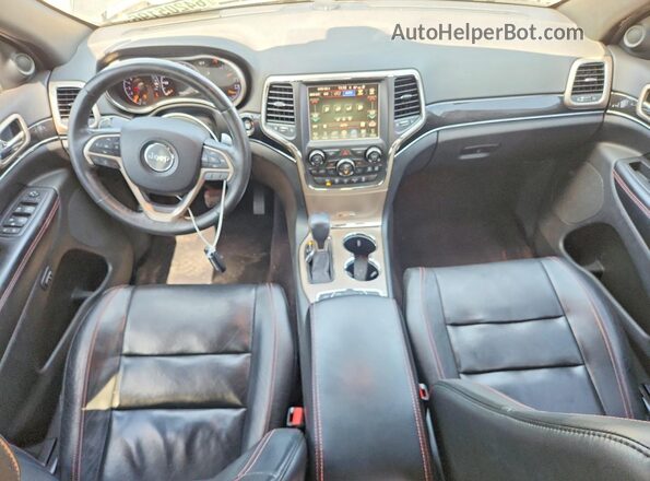 1C4RJFBG3GC349423 2016 JEEP GRAND Черный Вид панели приборов
