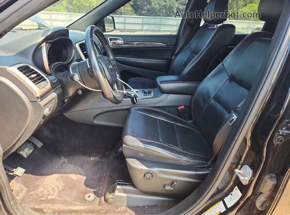 1C4RJFBG3GC349423 2016 JEEP GRAND Черный Вид салона спереди