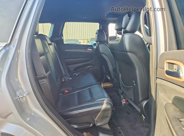 1C4RJFBG3HC616013 2017 JEEP GRAND Silver უკანა სალონის ხედი