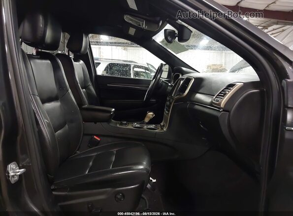 1C4RJFBG3HC808659 2017 JEEP GRAND CHEROKEE Gray Widok wnętrza z przodu
