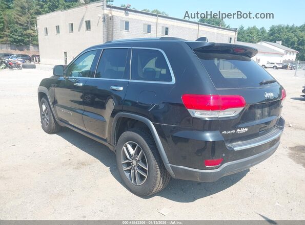 1C4RJFBG3HC964068 2017 JEEP GRAND CHEROKEE Black უკანა მარცხენა