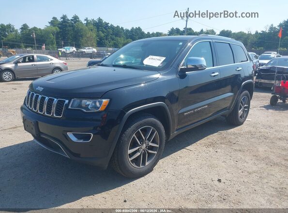 1C4RJFBG3HC964068 2017 JEEP GRAND CHEROKEE Black წინა მარცხენა ხედი სამი მეოთხედიდან