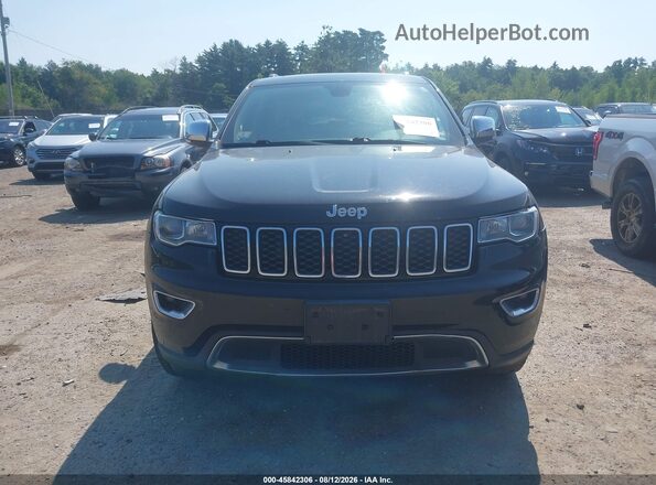 1C4RJFBG3HC964068 2017 JEEP GRAND CHEROKEE Black ხელსაწყოთა პანელის ხედი