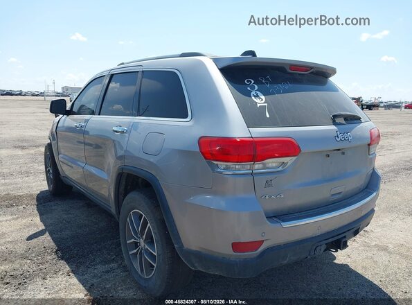 1C4RJFBG3JC303890 2018 JEEP GRAND CHEROKEE Silver უკანა მარცხენა