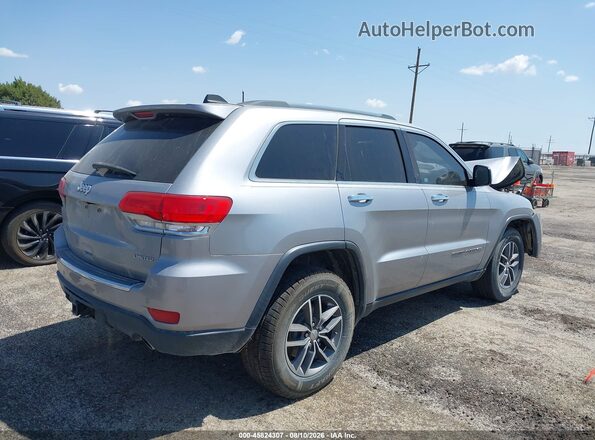 1C4RJFBG3JC303890 2018 JEEP GRAND CHEROKEE Silver უკანა მარჯვენა
