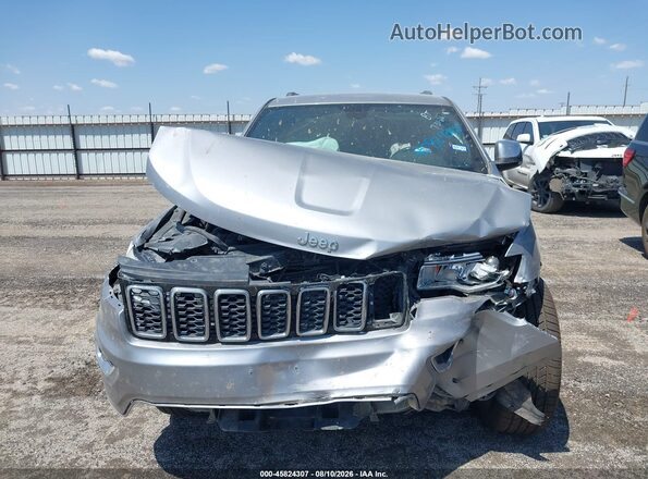 1C4RJFBG3JC303890 2018 JEEP GRAND CHEROKEE Silver ხელსაწყოთა პანელის ხედი