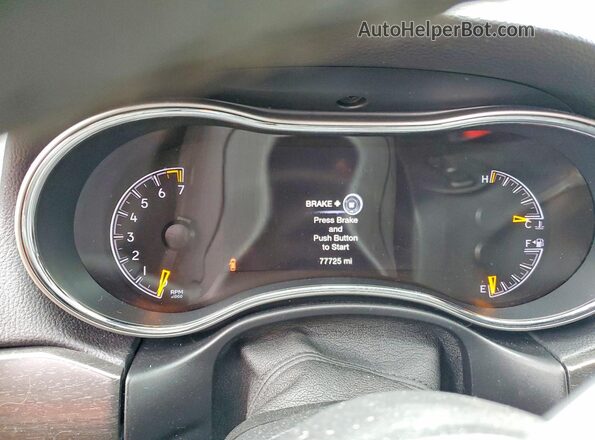 1C4RJFBG3JC337604 2018 JEEP GRAND Black Instrument cluster view