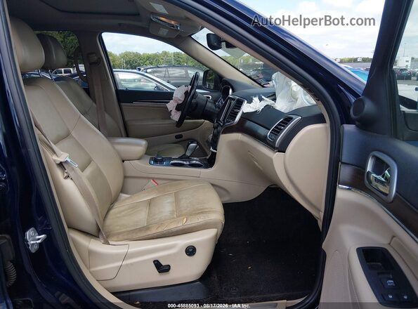 1C4RJFBG3JC425438 2018 JEEP GRAND CHEROKEE Navy Widok wnętrza z przodu