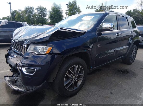 1C4RJFBG3JC425438 2018 JEEP GRAND CHEROKEE Navy Przód lewy