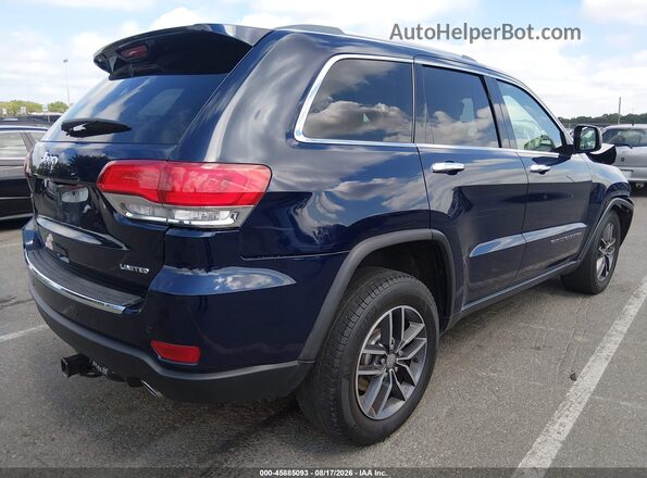 1C4RJFBG3JC425438 2018 JEEP GRAND CHEROKEE Navy Tył prawy
