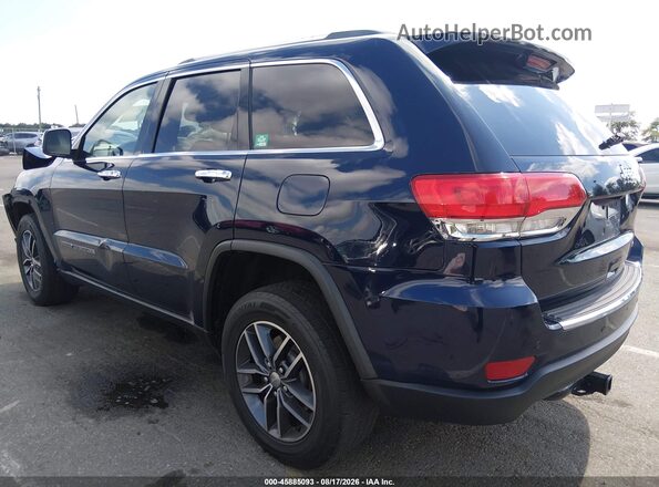 1C4RJFBG3JC425438 2018 JEEP GRAND CHEROKEE Navy Tył lewy