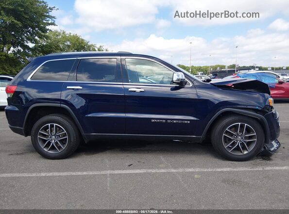 1C4RJFBG3JC425438 2018 JEEP GRAND CHEROKEE Navy Widok wnętrza z tyłu
