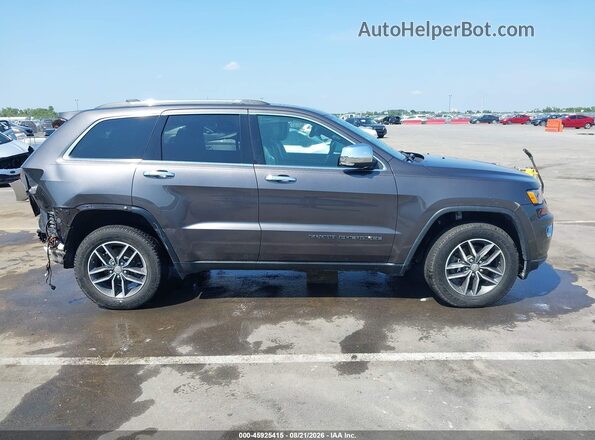 1C4RJFBG3JC427755 2018 JEEP GRAND CHEROKEE Gray Widok wnętrza 360 stopni