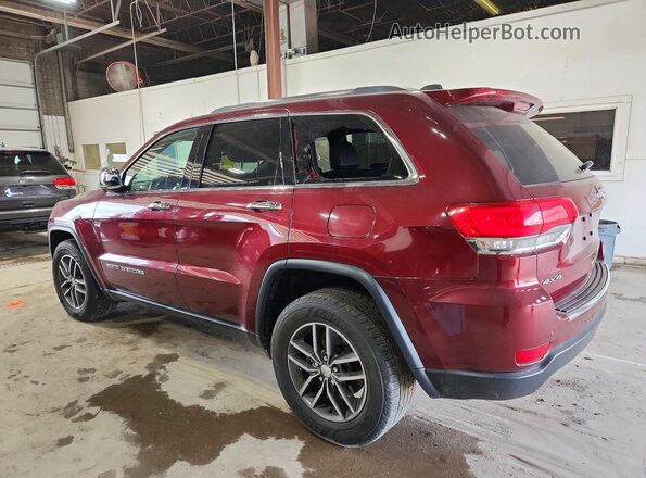 1C4RJFBG3JC432812 2018 JEEP GRAND Maroon Rear left