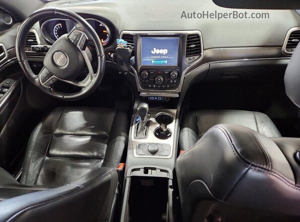 1C4RJFBG3JC432812 2018 JEEP GRAND Maroon Dashboard view