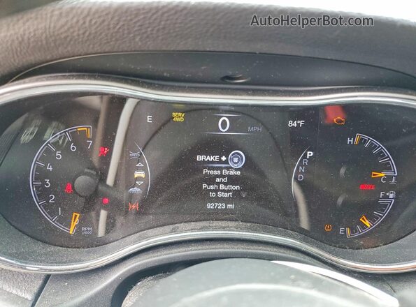 1C4RJFBG3KC577902 2019 JEEP GRAND Серебряный Вид щитка приборов