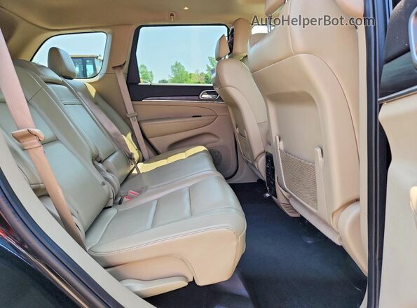 1C4RJFBG3KC830376 2019 JEEP GRAND Black Rear interior view