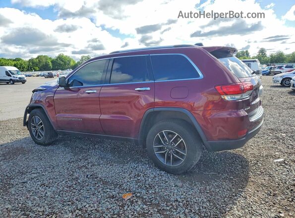 1C4RJFBG3LC424163 2020 JEEP GRAND Бордовый Задняя левая четверть