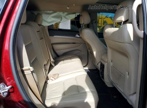1C4RJFBG3LC424163 2020 JEEP GRAND Бордовый Вид задней части салона