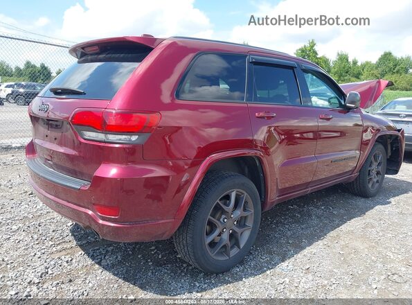 1C4RJFBG3MC798922 2021 JEEP GRAND CHEROKEE Red Հետևի աջ