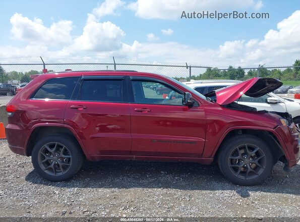 1C4RJFBG3MC798922 2021 JEEP GRAND CHEROKEE Red Սալոնի 360 աստիճան տեսք