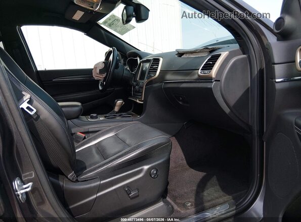1C4RJFBG4GC317242 2016 JEEP GRAND CHEROKEE Gray Front interior view