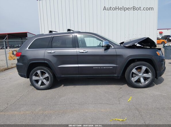 1C4RJFBG4GC317242 2016 JEEP GRAND CHEROKEE Gray Rear interior view