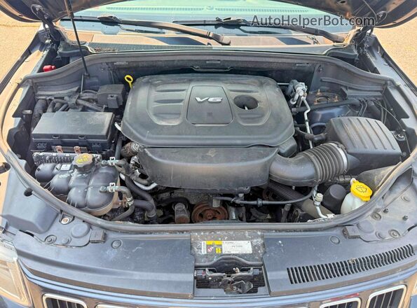 1C4RJFBG4GC338012 2016 JEEP GRAND Black Вид салону спереду
