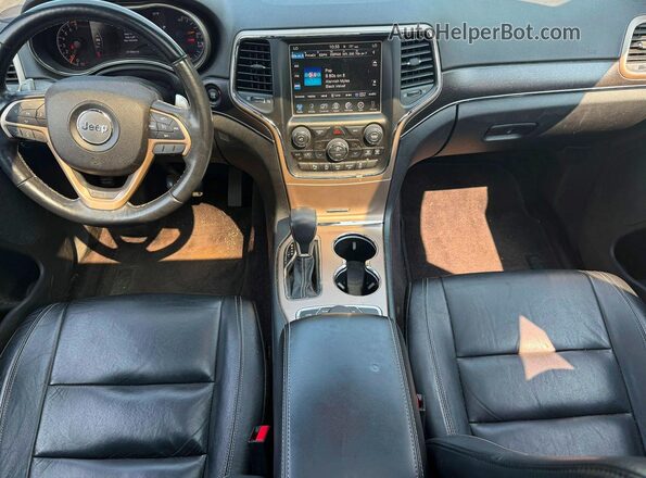 1C4RJFBG4GC338012 2016 JEEP GRAND Black Вид щитка приладів