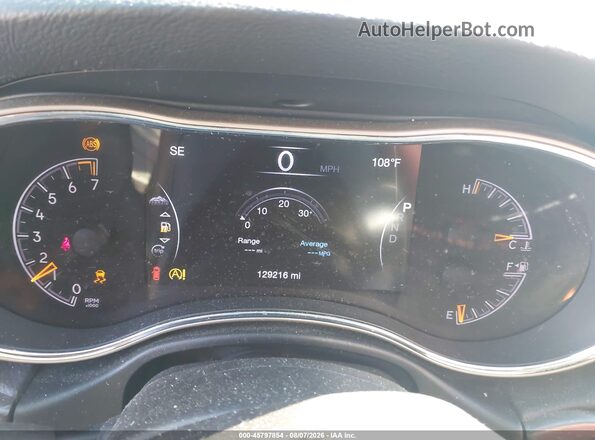 1C4RJFBG4GC367574 2016 JEEP GRAND CHEROKEE Gray Widok tylnych siedzeń
