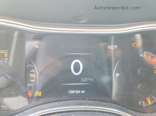 1C4RJFBG4GC507042 2016 JEEP GRAND White Vista del cuadro de instrumentos