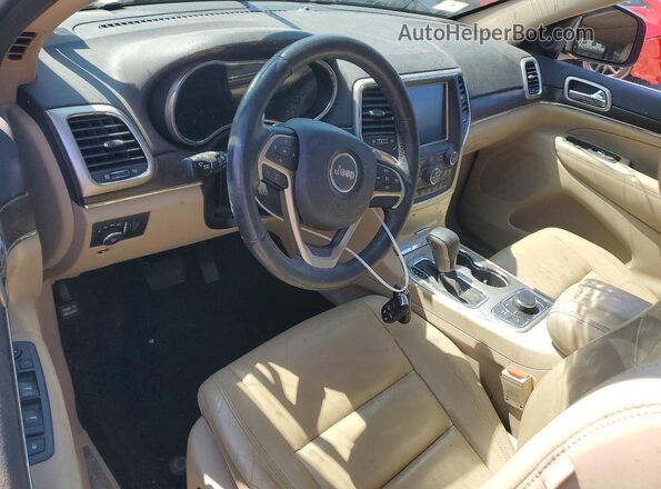 1C4RJFBG4HC819587 2017 JEEP GRAND Blue Առջևի վահանակի տեսք