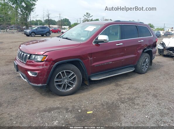 1C4RJFBG4HC867560 2017 JEEP GRAND CHEROKEE Red Przód lewy
