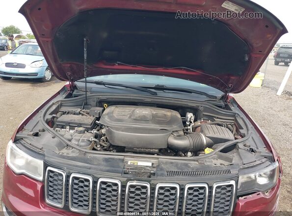 1C4RJFBG4HC867560 2017 JEEP GRAND CHEROKEE Red Widok z tyłu