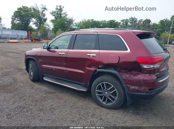 1C4RJFBG4HC867560 2017 JEEP GRAND CHEROKEE Red Widok z przodu