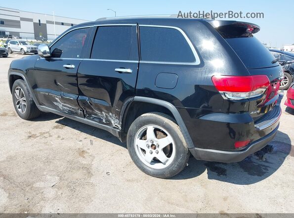 1C4RJFBG4HC899117 2017 JEEP GRAND CHEROKEE Black Հետևի ձախ