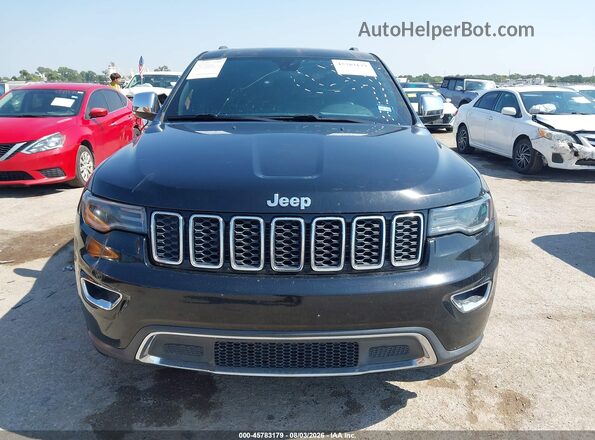 1C4RJFBG4HC899117 2017 JEEP GRAND CHEROKEE Black Սարքավորումների վահանակի տեսք