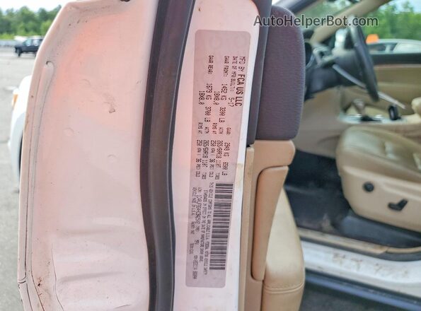 1C4RJFBG4HC942502 2017 JEEP GRAND White Vista de la etiqueta del VIN