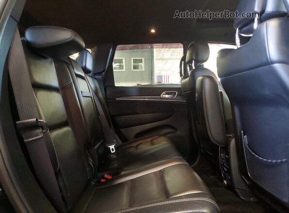 1C4RJFBG4HC955105 2017 JEEP GRAND Black Rear interior view