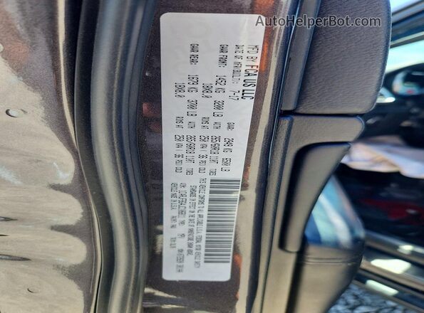 1C4RJFBG4JC106811 2018 JEEP GRAND Black VIN კოდის სტიკერის ხედი