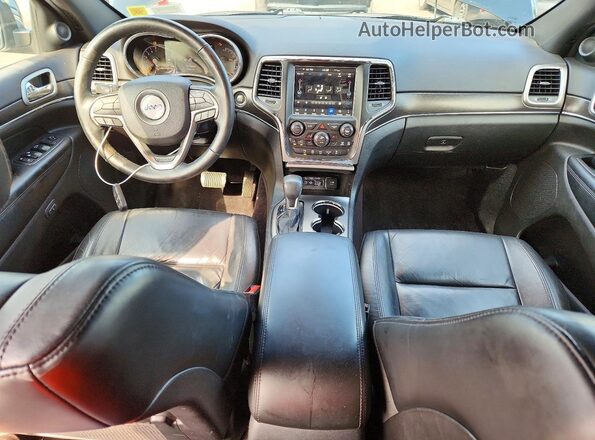 1C4RJFBG4JC361524 2018 JEEP GRAND Black Dashboard view