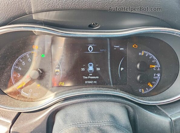 1C4RJFBG4JC361524 2018 JEEP GRAND Black Instrument cluster view
