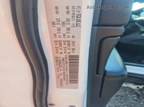 1C4RJFBG4JC363371 2018 JEEP GRAND White Widok naklejki z numerem VIN
