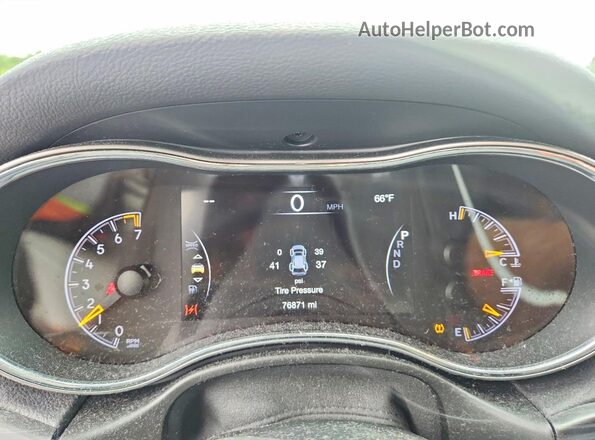 1C4RJFBG4KC700655 2019 JEEP GRAND Black Widok zestawu wskaźników