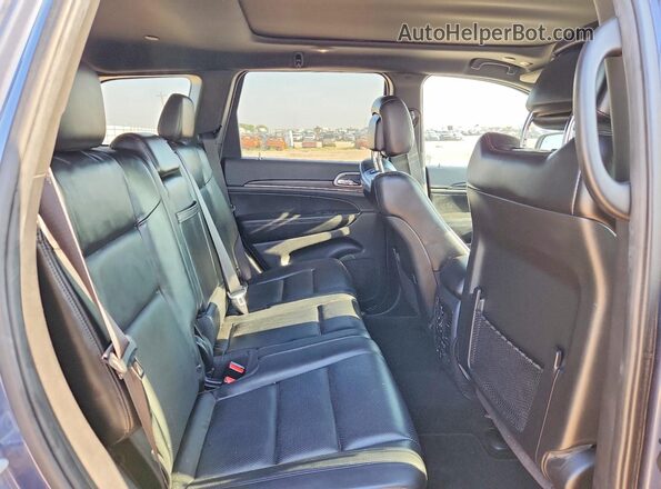 1C4RJFBG4KC713342 2019 JEEP GRAND Синий Вид задней части салона