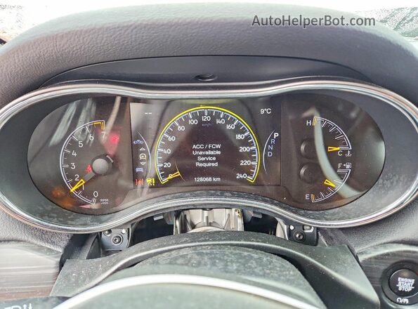 1C4RJFBG4KC818110 2019 JEEP GRAND White ხელსაწყოთა პანელის ხედი