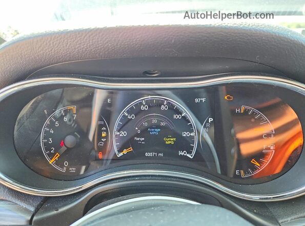 1C4RJFBG4KC829902 2019 JEEP GRAND Gray Vista del cuadro de instrumentos
