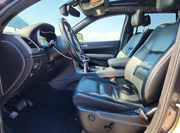 1C4RJFBG4KC829902 2019 JEEP GRAND Gray Vista interior delantera